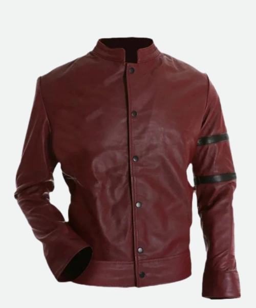 Vin Diesel Fast And Furious Dominic Toretto Red Leather Jacket