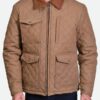 Yellowstone John Dutton Brown Quilted Jacket