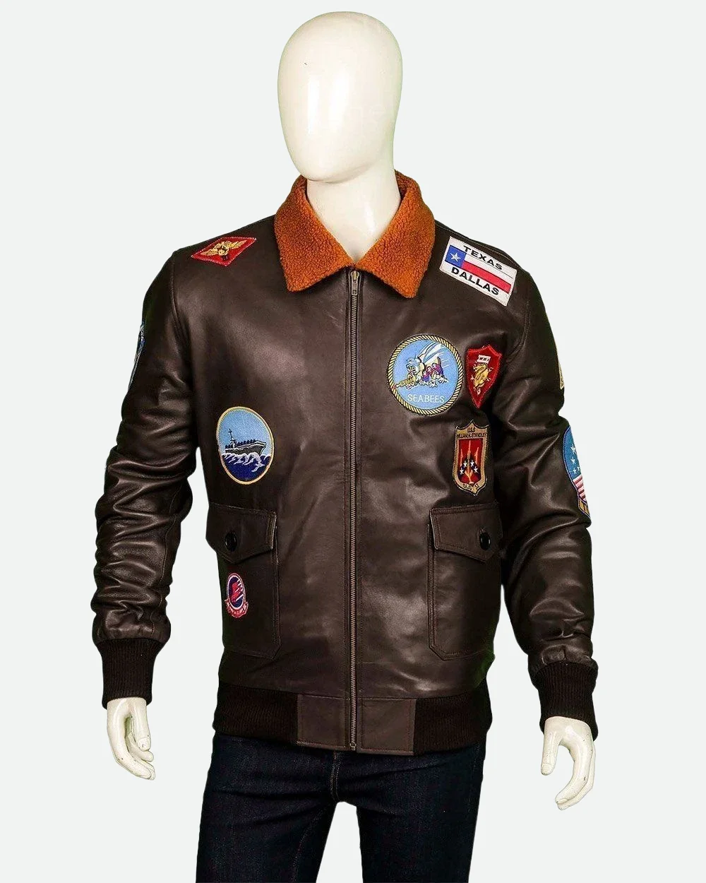 tom cruise top gun jacket patches