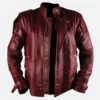 Chris Pratt Guardians of the Galaxy Peter Quill Star Lord Leather Jacket Front