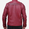 Chris Pratt Guardians of the Galaxy Star Lord Leather Jacket Back