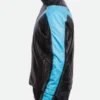 Dick Grayson Nightwing Leather Jacket Style 01 Side Pose by the movie outfits