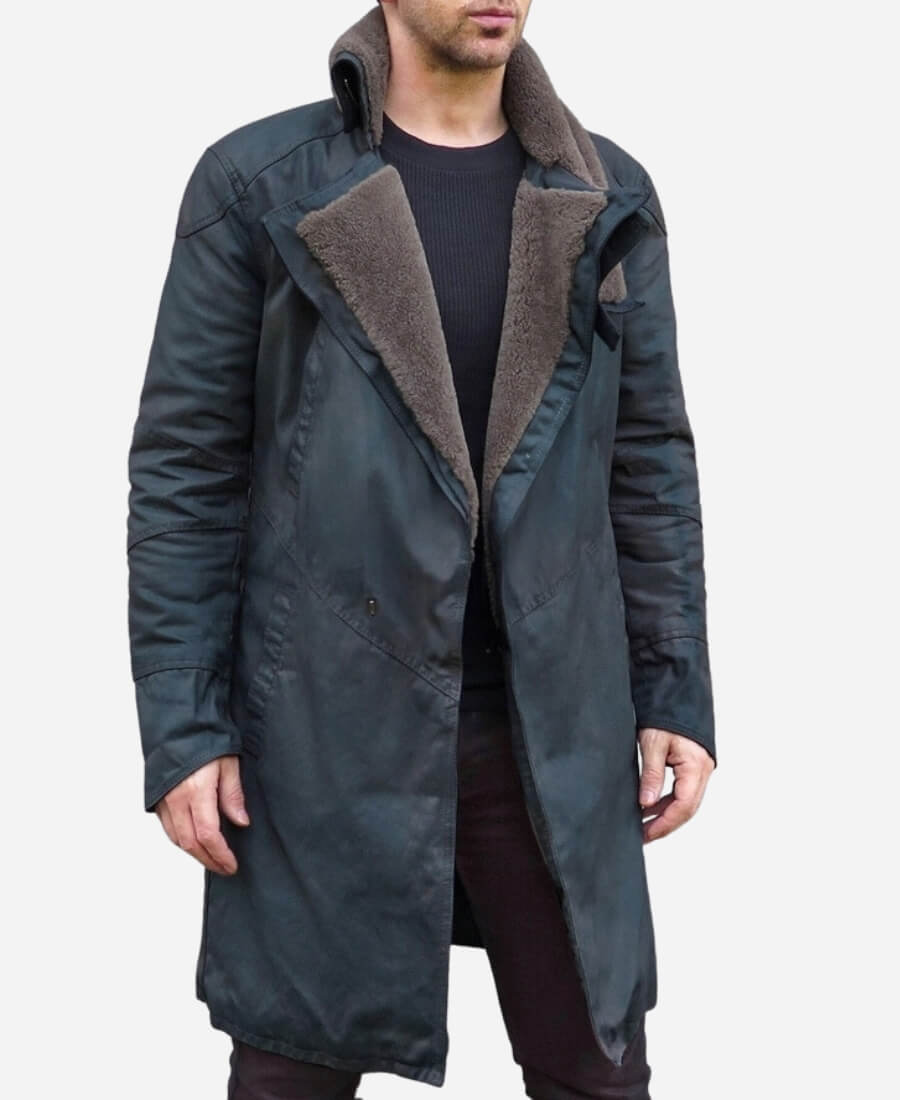 Ryan Gosling Blade Runner 2049 K Leather Trench Coat
