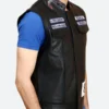 Sons Of Anarchy Jax Teller Leather Vest Side