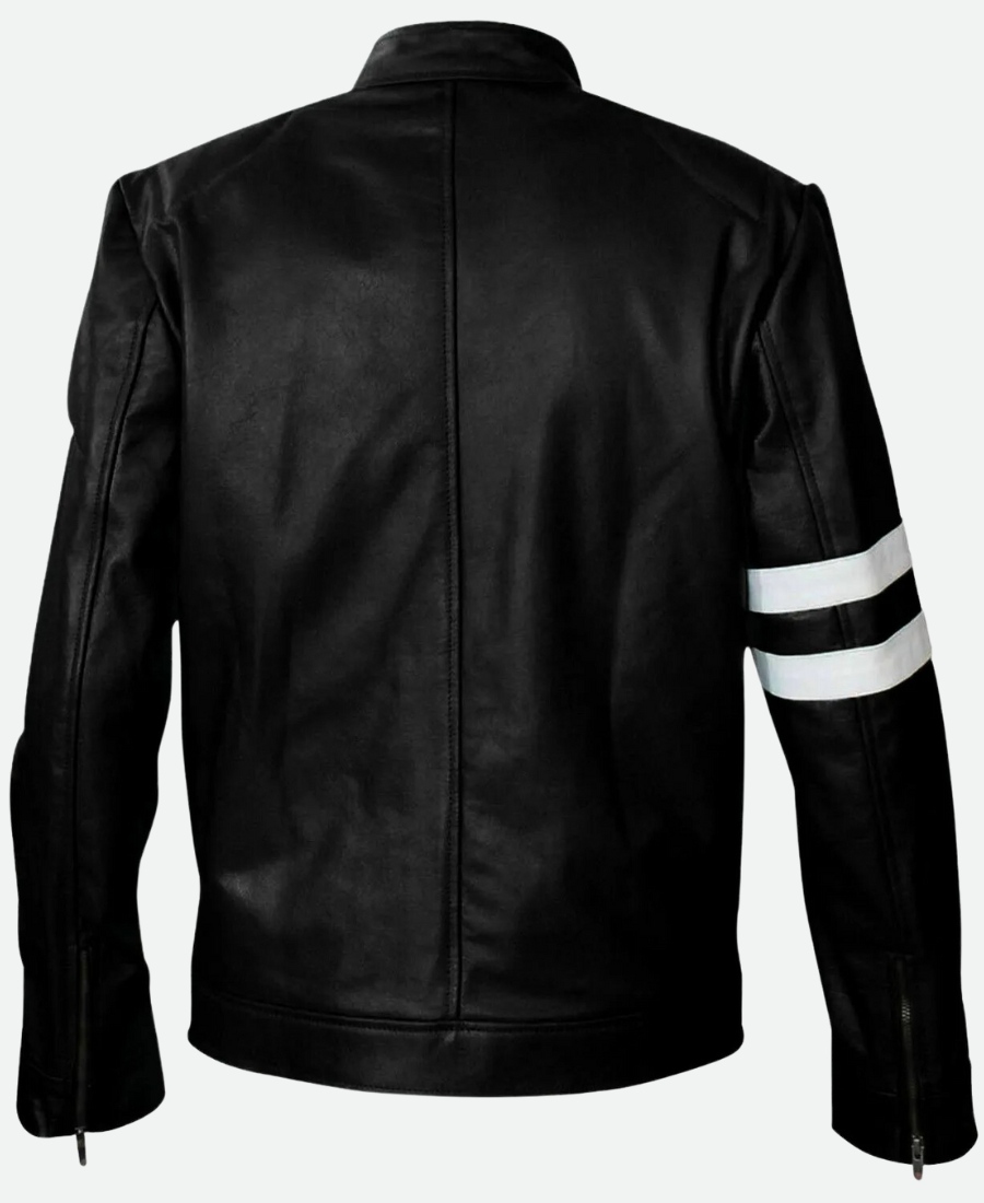 Ben 10 Leather Jacket Black Back
