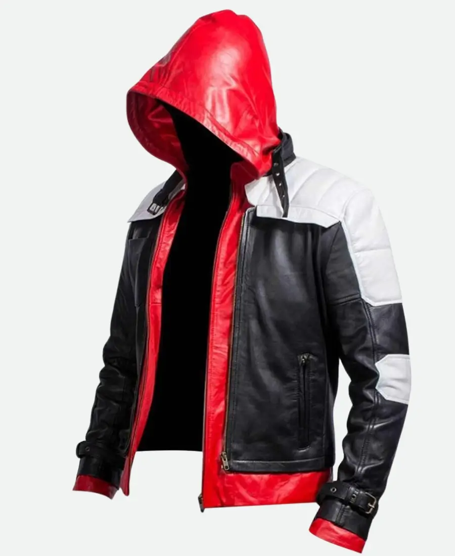 Red Hood Arkham Knight Jacket Side Pose
