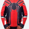 Tom Holland Avengers Infinity War Peter Parker Leather Jacket