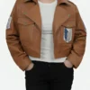 Attack On Titan Scout Leather Jacket