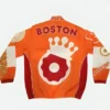 Ben Affleck Superbowl LVIII (58) Dunkin Donuts Orange Tracksuit's Jacket Back