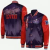 NFL Las Vegas Superbowl LVIII Purple Varsity Jacket