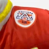 Taylor Swift Kansas City Chiefs Travis Kelce Red Puffer Jacket Detailing Image