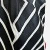 Tekken 8 Jin Kazama Black Leather Hooded Jacket Detailing