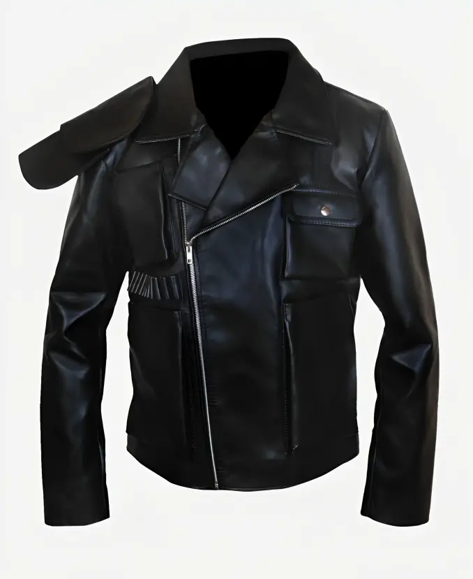 Mel Gibson Mad Max 2 Aka The Road Warrior Max Rockatansky Leather Jacket Front