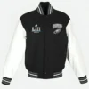 Philadelphia Eagles Super Bowl LII Champions Black Varsity Jacket