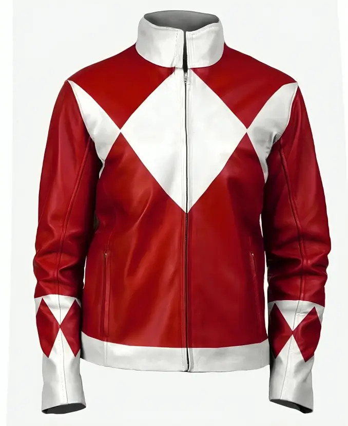Power Rangers Red Leather Jacket