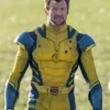 Hugh Jackman Deadpool & Wolverine Logan Yellow Leather Jacket Inspiration