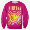 Nirvana Pink Sweatshirt