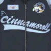 Sanrio Cinnamoroll Blue Racing Jacket Front Detailing