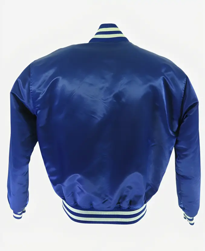 Sofia Carson LA Dodgers Jacket Back