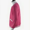 Steven Universe Future Pink Varsity Jacket Side Pose