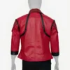 Vi Arcane Red Cosplay Jacket Back