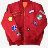 Akira Red Pill Bomber Jacket
