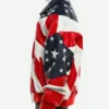 Michael Hoban American Flag Jacket Side