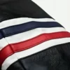 Peter Fonda Easy Rider Wyatt Captain America USA Flag Leather Motorcycle Jacket Detailing Image 2