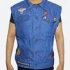 Joseph Quinn Stranger Things Eddie Munson Denim Vest