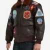 Tom Cruise Top Gun Maverick Leather Jacket