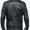 Will Smith Bad Boys for Life Lt. Mike Lowrey Black Leather Jacket Back