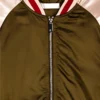 India Lillie Davies A Good Girl's Guide to Murder Andie Bell Bomber Jacket Close Up