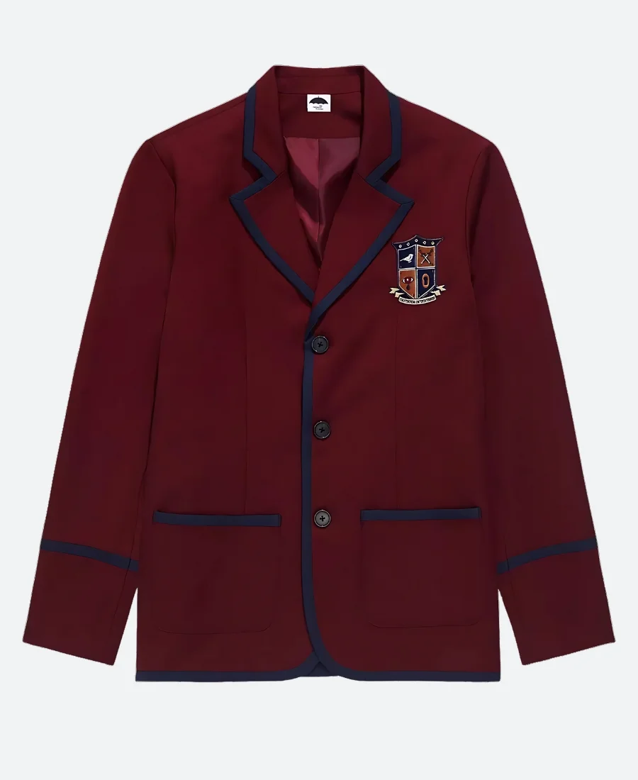 Justin H. Min The Umbrella Academy Season 03 Ben Hargreeves The Sparrow Academy Blazer Coat