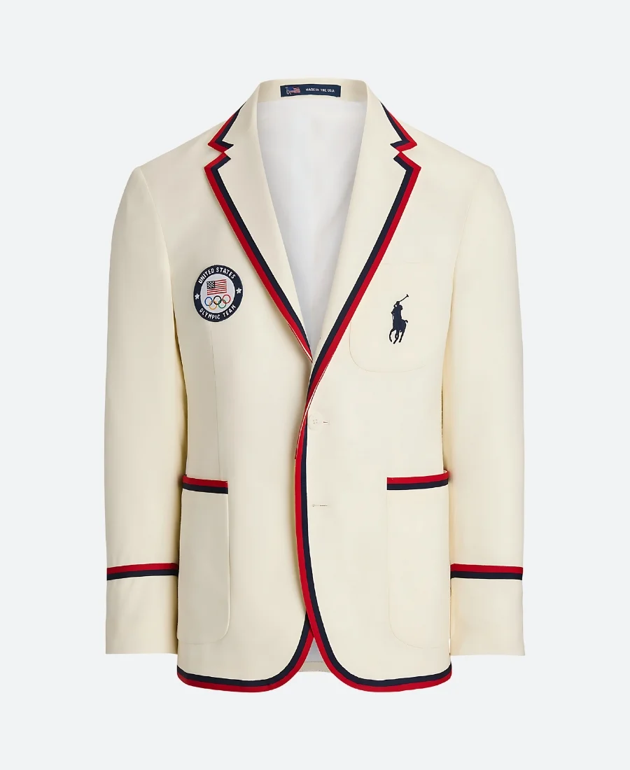 Lebron James Olympic Team United States Opening Ceremony Flagbearer Blazer