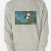 Lily Collins Emily in Paris Season 04 Emily Cooper Claude Monet Water Lilies Printed Grey Sweatshirt