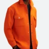 Samuel Arnold Emily in Paris Season 02 Julien Orange Jacket Side