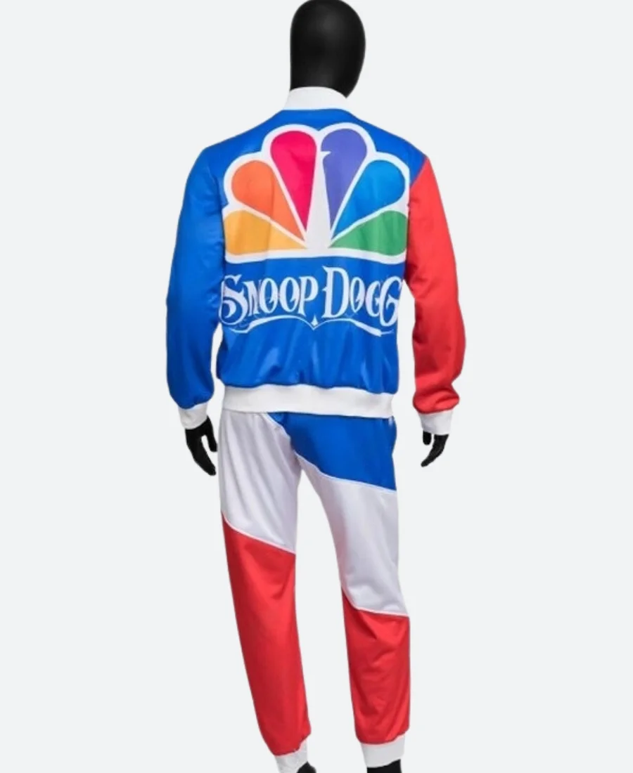 Snoop Dogg Paris 2024 Olympics NBC Tracksuit Back