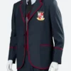 The Umbrella Academy Uniform Grey Blazer Coat Side