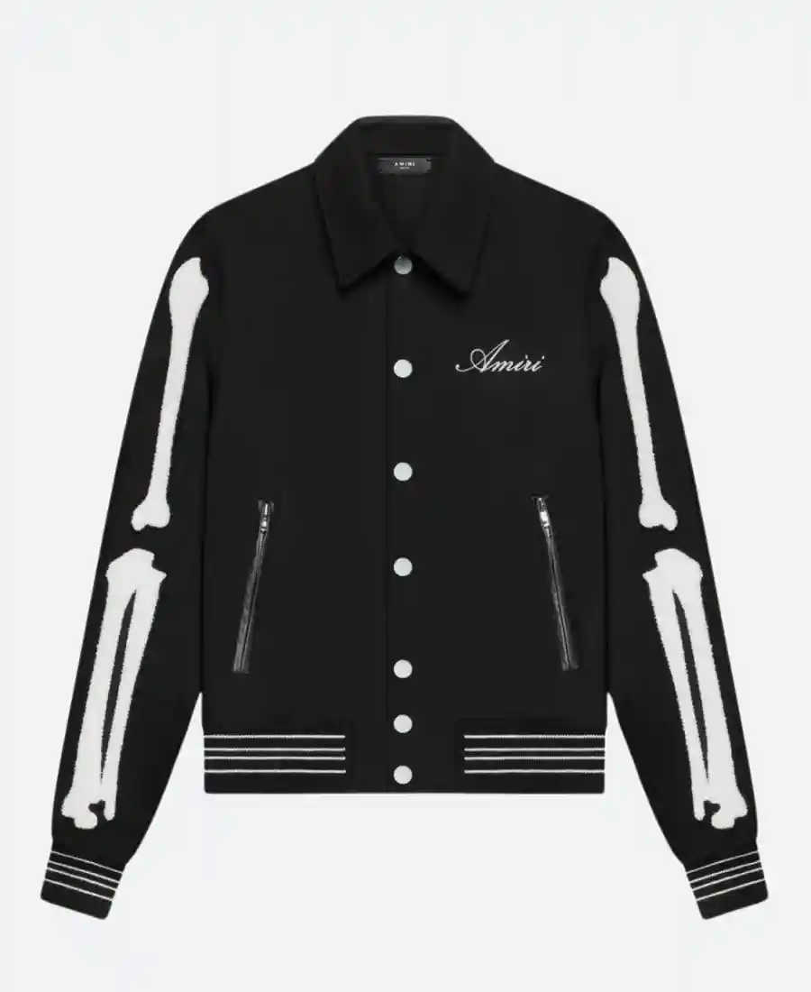 Amiri Bones Varsity Jacket