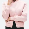 Emily In Paris Lily Collins Pink Jacket Character