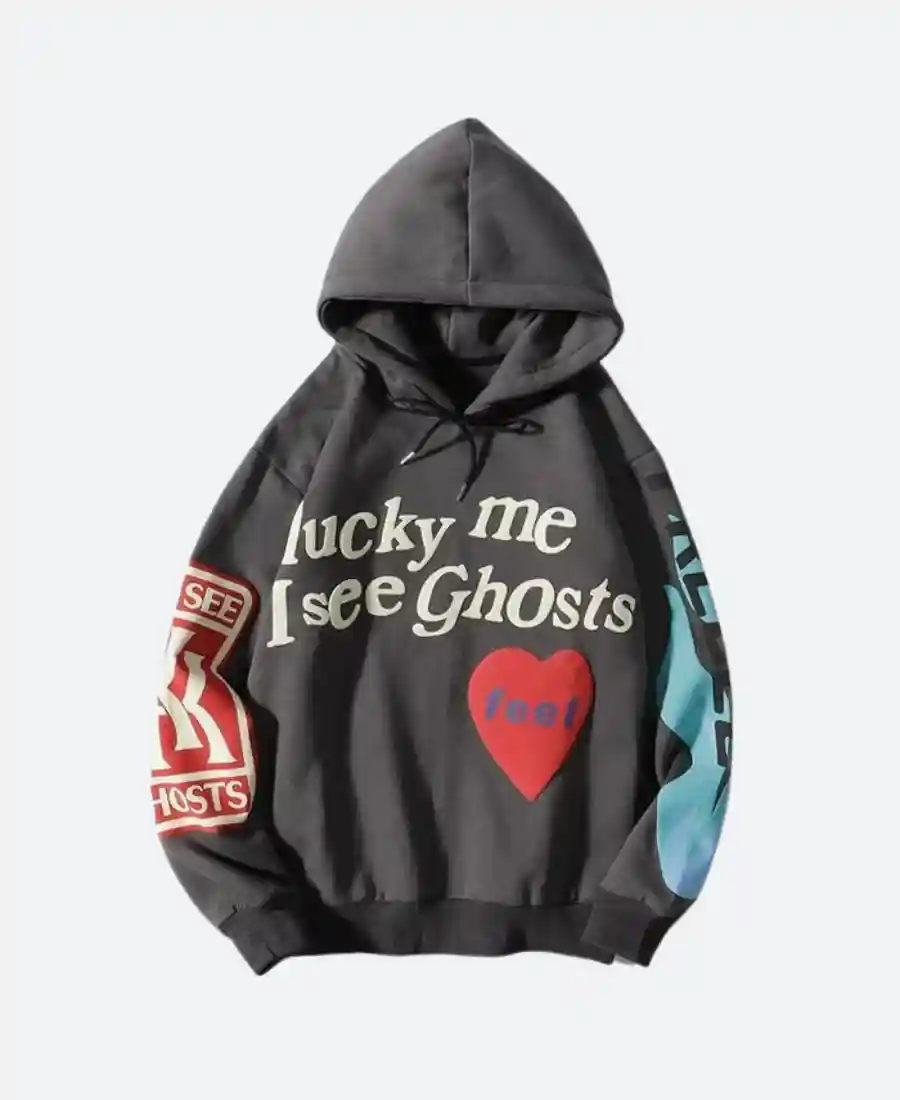 Lucky Me I See Ghosts Hoodie