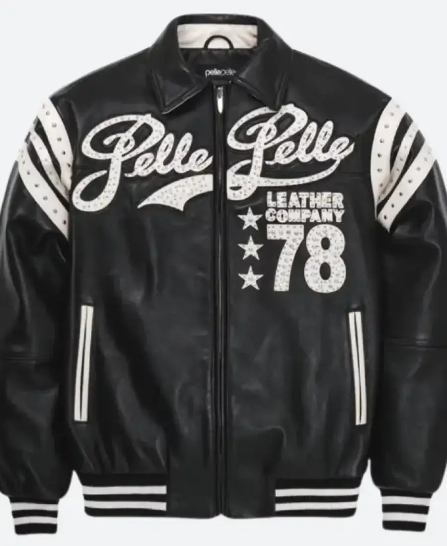 Pelle Pelle Varsity Leather Jacket