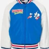 Sonic the Hedgehog Varsity Jacket - Front Image