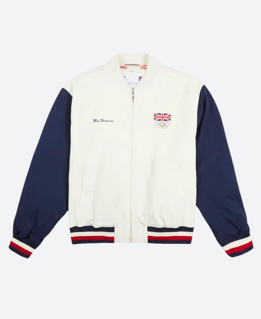 Team GB Olympic Bomber Jacket Front Image