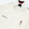 Team GB Olympic Track Jacket Closure Image