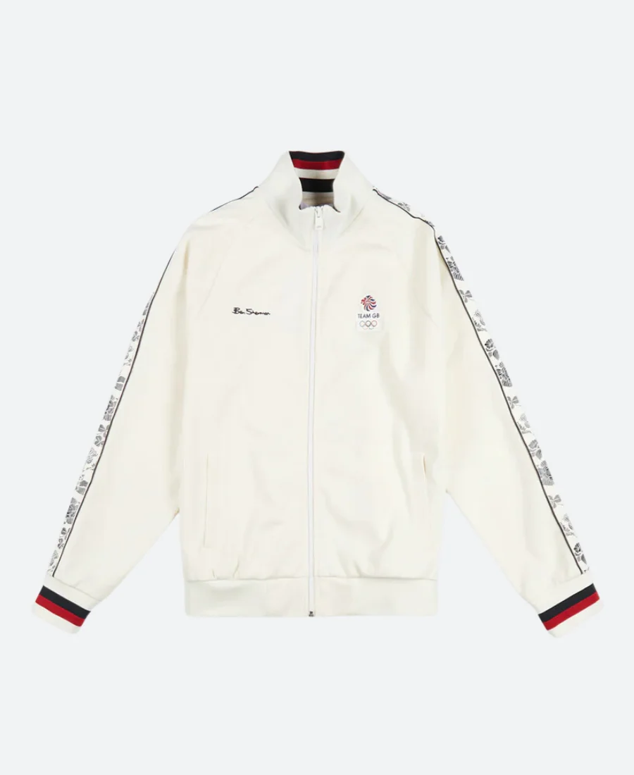 Team GB Olympic Track Jacket Front Image