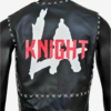 WWE LA Knight Leather Vest - Back Image