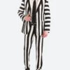 Beetlejuice 2024 Michael Keaton Striped Suit Front Image