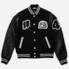 Billionaire Girls Club Holiday Varsity Jacket