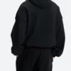 Black Essentials Fear Of God Hoodie Back Image